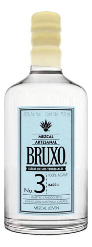 Pack De 6 Mezcal Bruxo No 3 Barril 750 Ml