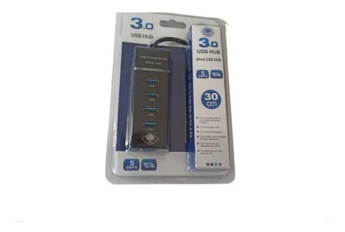 Hub Multipuertos Usb 3.0 4 Puertos De Alta Velocidad