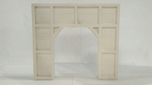 Portal De Tunel Simil Madera De Yeso H0 Ca0345 Milou E