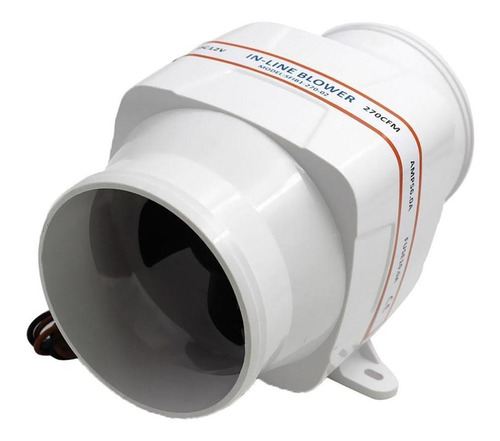 Ventilador De En Línea De Manguera De 4 12v 270 Cfm Barco