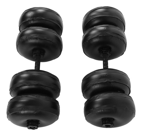 Juego De Mancuernas De Viaje Rellenas De Agua 30 Kg Ajustabl