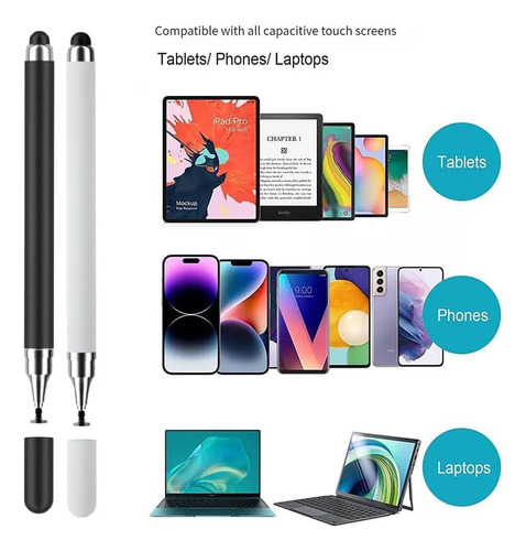 Lápiz Capacitivo Universal Lapiz Tactil Optico, 2 Unidades