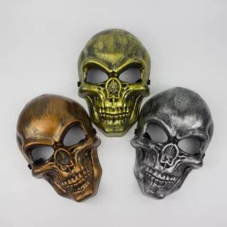 Máscara Crânio Esqueleto Fantasma Halloween Festas