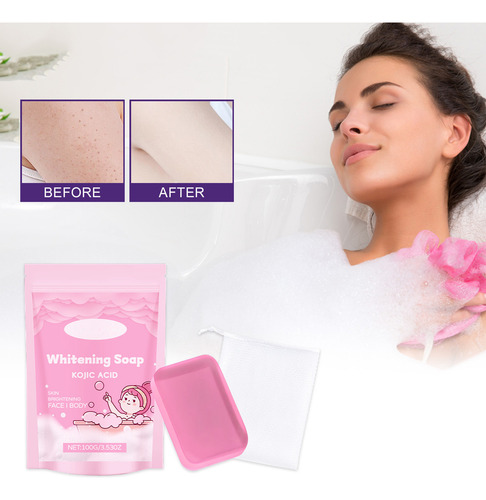 B Whitening Skin Cleansing Nutriant Kojic Soap Skin C 6004