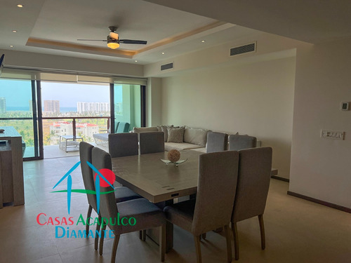Cad La Isla Java E Ph. Escápate Al Confort: Depa De Playa Con Terraza Y Vista Parcial Al Mar