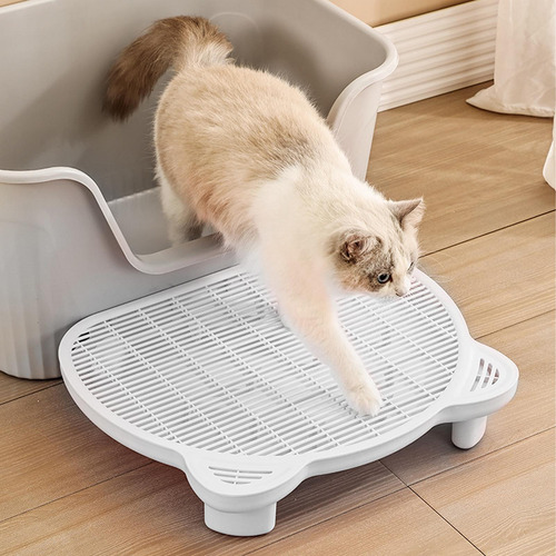 Alfombrilla De Arena Para Gatos De Doble Capa, Impermeable,
