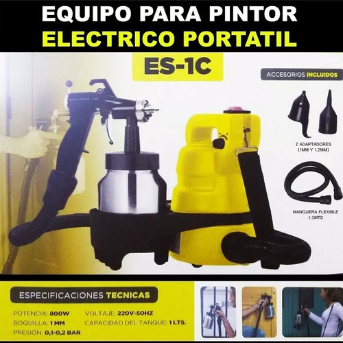 Pistola Para Pintar Maquina Equipo Dogo 800w Soplete