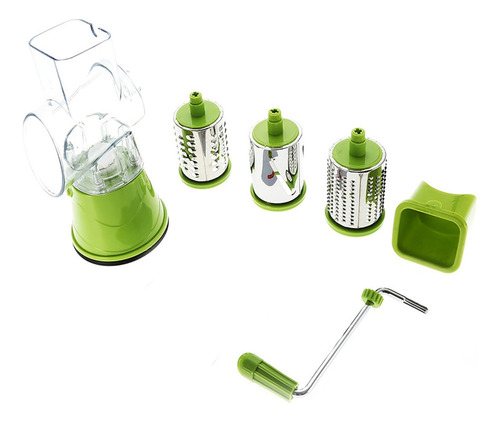 Rallador Manual Tambor Giratorio Para Queso Acero Inoxidable