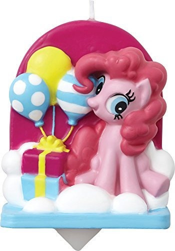 Wilton My Little Pony Vela De Cumpleaños Con Licencia.