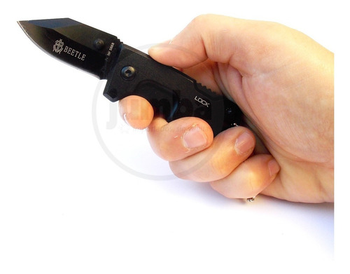 Mini Cuchillo Navaja Táctica Plegable Hoja 5 Cm Bomberos