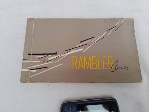 Antiguo Manual Del Conductor Rambler Classic