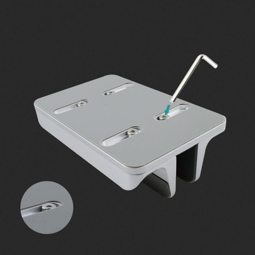 Soporte Base Vertical Aluminio Para Mac Macbook Notebook Gris