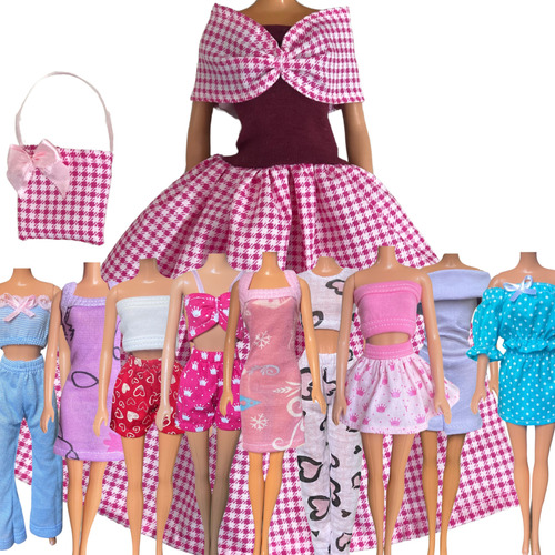 Lindos Looks Roupas Para Boneca De 30 Cm Conjuntos/vestidos