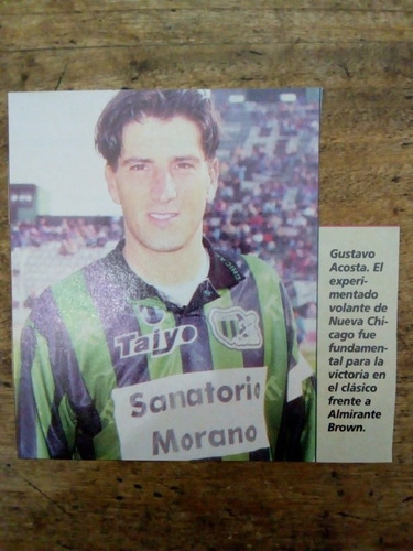 Recorte Nueva Chicago De Gustavo Acosta 