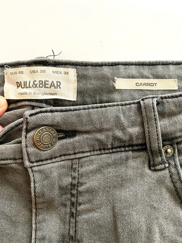Pack Dos Jeans Pull & Bear Carrot Zara Bershka Stradivarius (Usado)
