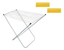 Comprar Tender Metalico Simple + Broche Reforzado X 24 U. Colombraro Color Amarillo