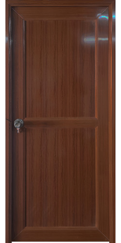 Puerta Batiente Interior Pvc - Toda En Pvc - Pomo Con Llave