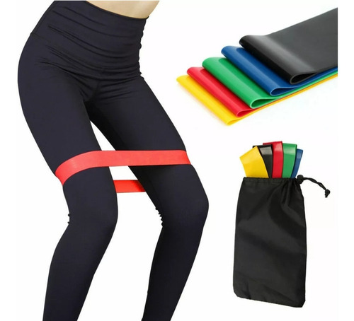 Bandas Ligas De Resistencia Crossfit Yoga Ejercicio Por Set