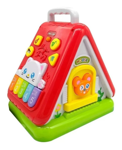 Casita Interactiva Luces Y Musica Ingles Y Cast ELG Wg3741