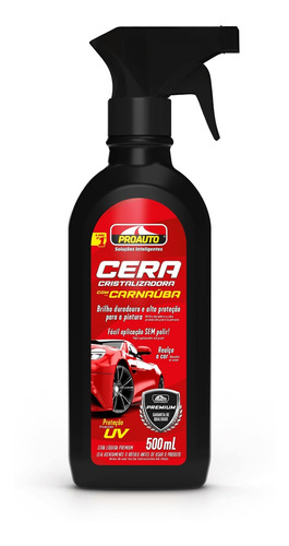 Cera Cristalizadora Liquida  Super Brilho Proauto 200g