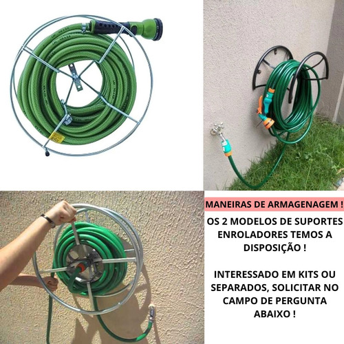 Mangueira 15 Metros De Jardim Trançada Resistente Flexível