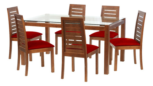 Jgo. De Comedor Barcelona 1600x1000 S/tenerife Pu Rojo