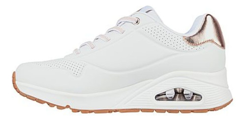 Tenis Skechers Uno Deportivo Memory Comodo Blanco 155196