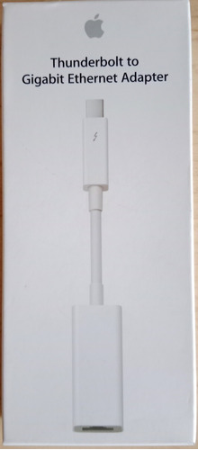 Adaptador Apple Thunderbolt A Gigabit Ethernet