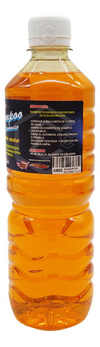 Shampoo Espumoso Auto Concentrado Acabado Brillante 500ml