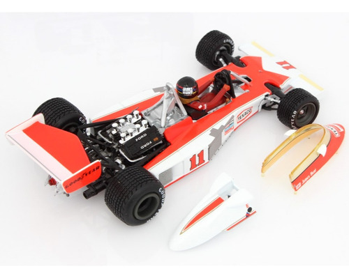 1/43 Minichamps Mclaren James Hunt F1 1976 Campeão Do Mundo Branco