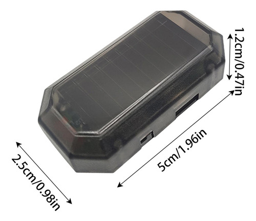 Luz De Seguridad Intermitente Led Antirrobo Luz De Alarma Pa