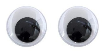 Ojos Moviles  Ojitos Tamaño Numero 15 X 100