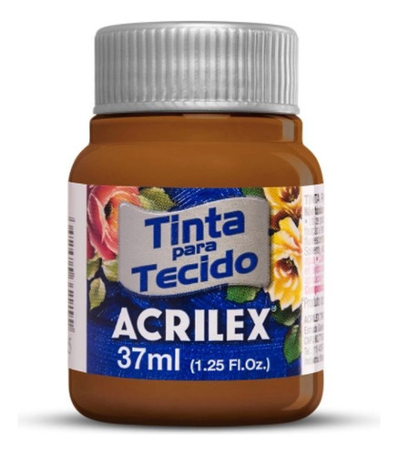 Tinta Tecido Fosca 37ml Chocolate Acrilex