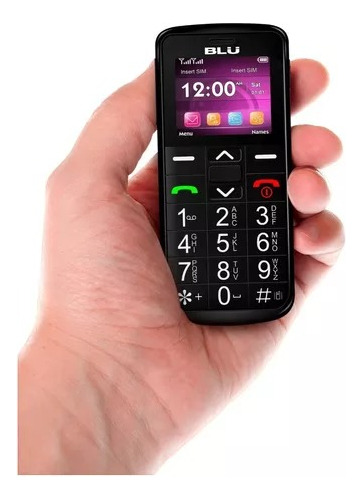 Celular Para Adultos Mayores Numeros Grandes Con S.o.s Boton