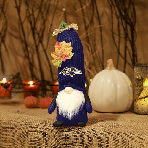 Plush Gnome Foco Baltimore Ravens Nfl Mixed Material Harvest