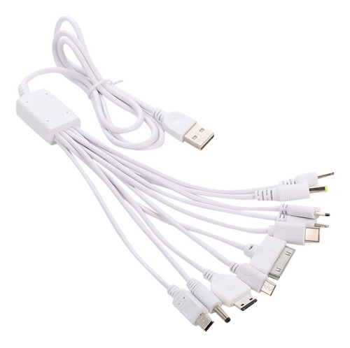 Cable Multifunción Universal 10 En 1 Compatible Con Cargador