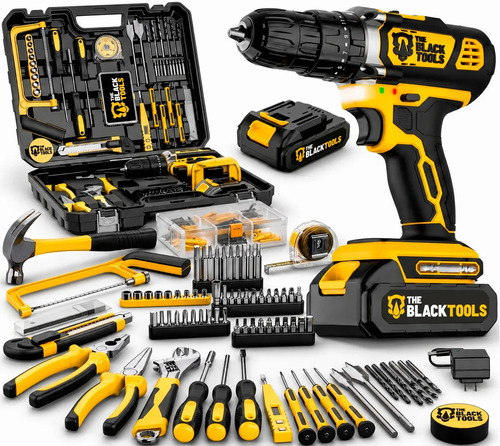 The Black Tools Profissional TBKIT21 Maleta de transporte - Amarelo e Preto 50/60Hz