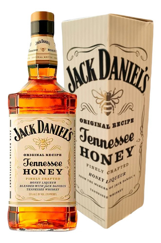 Jack Daniels Tennessee Honey 750ml Whiskey Con Estuche