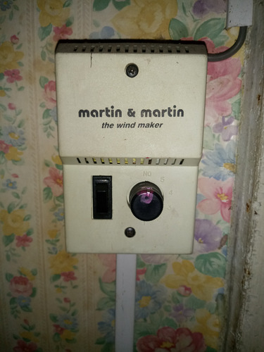Ventilador De Techo Martin & Martin Sin Luces 3.048 Cm 50 Hz Beige Beige Madera 4 (Usado)