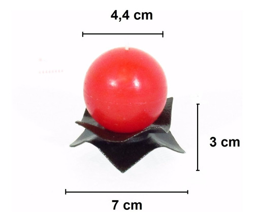 2 Base Folha Porta Vela Castiçal Decoração Bolinha