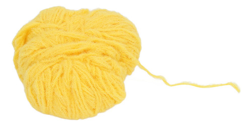Fio De Lã Amarelo, Tricô Diy, Boneca, Extensibilidade, Tricô