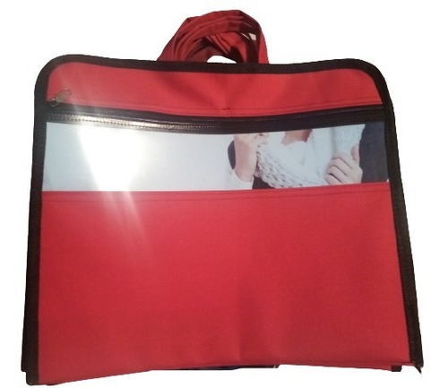 2 Folder Porta Documentos Con Ventana Transparente.