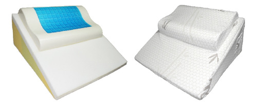 Cojin Antireflujo Y Almohada Memory  Foam Con Gel Tech