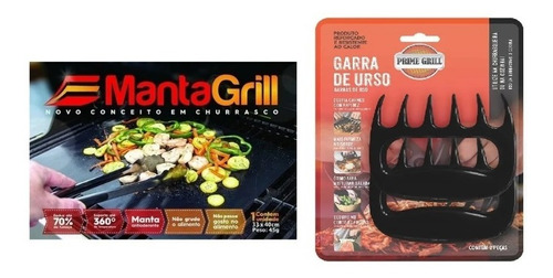 Kit Churrasco - Manta Grill / Garras