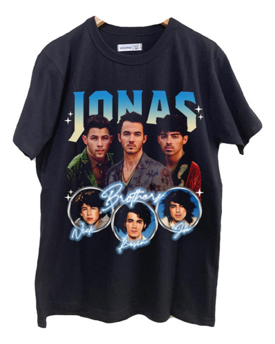 Remeras Estampadas Dtg Full Hd Jonas Brothers Todos Musica