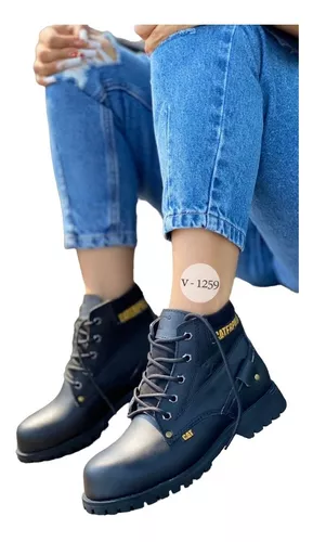 Botas Punta Acero Mujer | MercadoLibre 📦