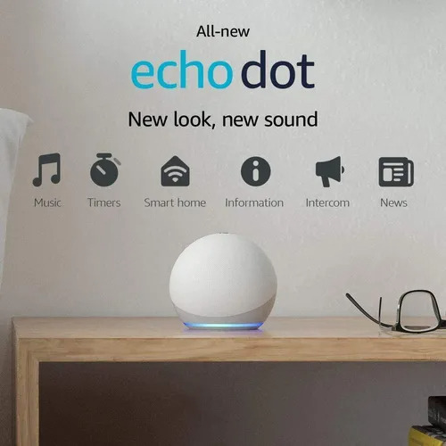 Amazon Alexa Echo Dot 4th Gen Blanco