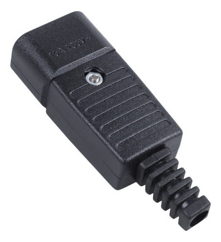 2 Enchufes Negros Iec-320 C14 Macho, Conector De Entrada De