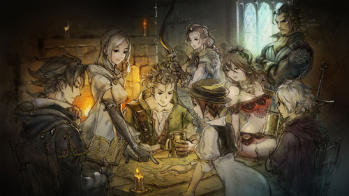 Jogo Octopath Traveler - Nintendo Switch - Usado