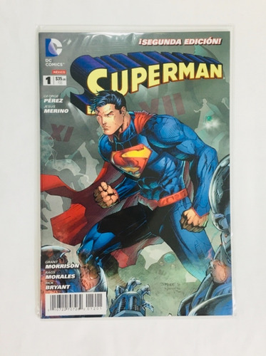 Superman New 52 Pérez Morrison Ed. Televisa 5 Números Lote (Usado)